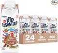 BOOST KID ESSENTIALS (1.5 kcal/mL) Chocolate Craze Nutritional Drink 10g Protein Vitamin C D  B12 and Zinc 8 Fl Oz (Pack of 24)