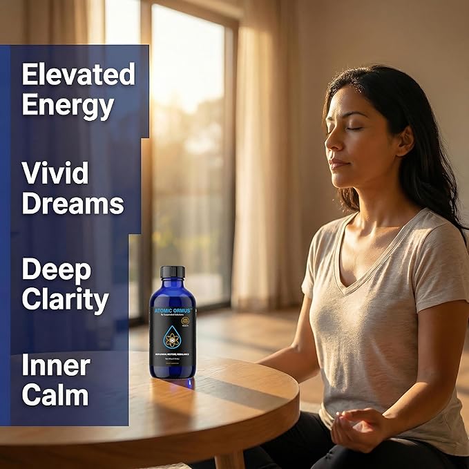 Liquid Monoatomic 24k Gold ORMUS – 4oz 24k Gold Platinum Iridium ORMUS Energetically Enhanced Memory Energy Stamina &amp Vitality Vegan Supplement