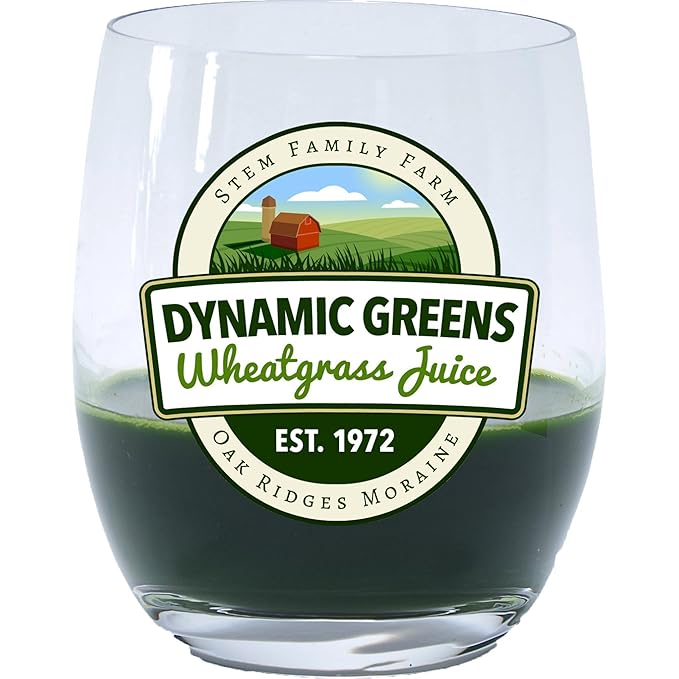 100% Wheatgrass Juice – Field-Grown Flash-Frozen Unpasteurized – 800 fl oz (1600 x 0.5 fl oz Portions) – Dynamic Greens