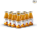 Gardenville Organic Mango Juice (Pack of 12) USDA Organic No Added Sugar U Kosher Certified Pasteurized 8.4 oz Glass Bottles (Mango)