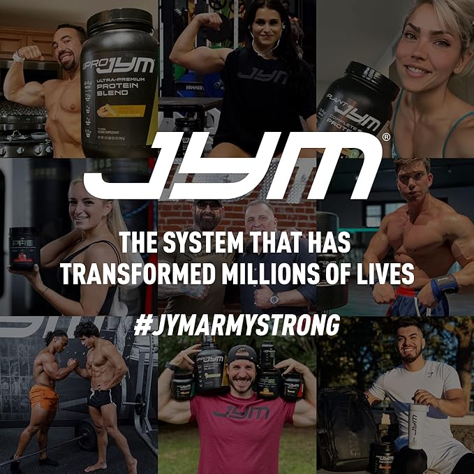 ProBio JYM Performance Probiotic Heart Gut Immune Health Athletic Recovery and Body Composition for Men &amp Women 30 Day Supply