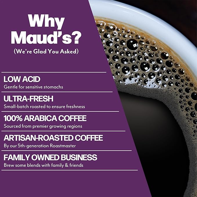 Maud's Blueberry Cherry &amp Raspberry Chocolate Flavored Pods Bundle 54 ct Medium Roast Flavored Coffee in Single Serve Pods – 100% Arabica Coffee Compatible with Keurig K Cups Maker