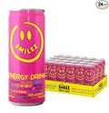 Smilez Energy Drink Island Berry 12 Fl Oz Cans (Pack of 24)