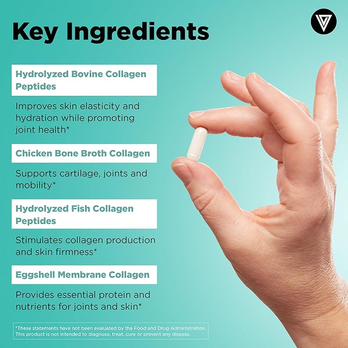 Vital Vitamins Multi-Collagen 150 ct + Astaxanthin Antioxidant Complex 60 ct