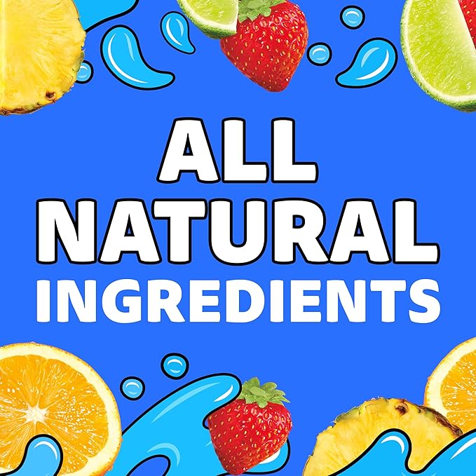 Capri Sun Tropical Punch Naturally Flavored Juice Drink Blend 40 ct Pack 4 Boxes of 10 Pouches