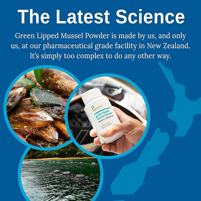 Xtend-Life | Green Lipped Mussel Powder | Extra Strength New Zealand Green Lipped Mussel 2400mg per Serving | for Joint Health &amp Inflammation Management | 120 Capsules (one Month Supply)