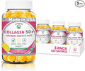 Lunakai USA Made Collagen Gummies for Women &amp Men Over 50 Biotin &amp Vitamin C Supports Skin Elasticity Hair &amp Nail Strength Joint Support - 3 Pack