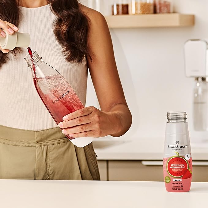 SodaStream SodaStream Zero Strawberry Watermelon Drink Mix 14.8 fl. oz. Pack of 4 14.8 oz