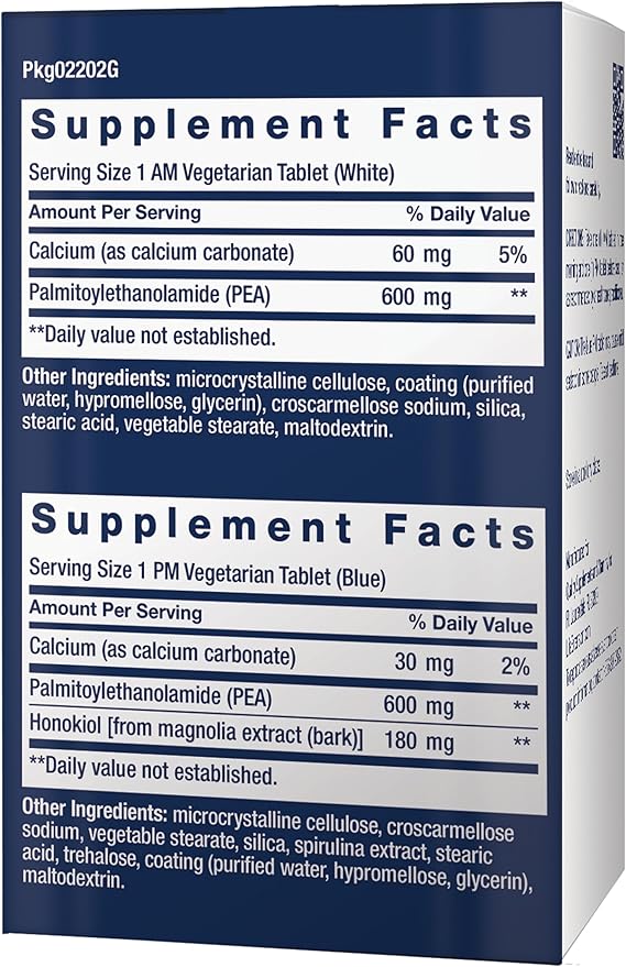 Life Extension ComfortMAX™ honokiol and Pea for Nerve Support &amp discomfort Relief Gluten-Free Non-GMO Vegetarian 60 Tablets