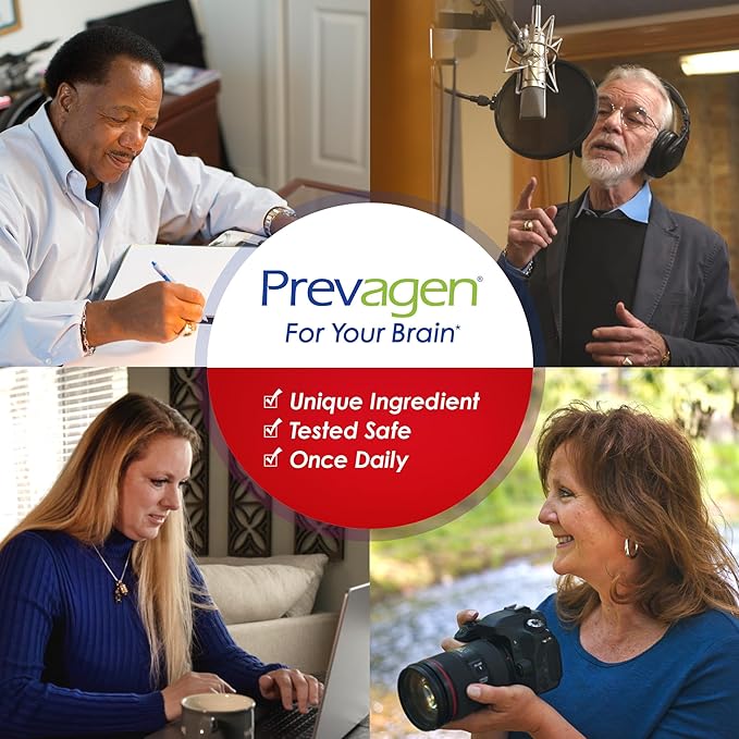 Prevagen Extra Strength - 30 Capsules |2 Pack| Formulated for Your Brain | 20mg of Apoaequorin Plus Vitamin D3 with 7-Day Pill Minder
