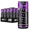 All Black Everything Sugar Free Energy Drink | Grape Soda | 0 Calories | 12 Pack | 200mg Natural Caffeine | Pre-Workout Sport Drink for Men and Women