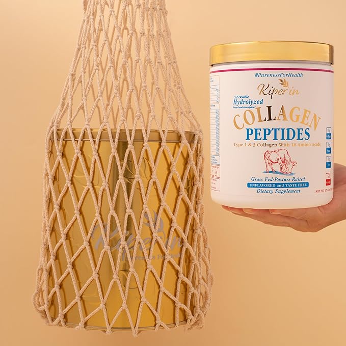 100% Pure &amp Natural Collagen Peptides | x2 Hydrolyzed Collagen for Women | Clinically Proven | Boost Skin Hair Nail Joint.. &amp Diet | Pureness for Health Principle | Unflavored (Standard)