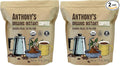 Anthony's Organic Instant Coffee14oz Ultra Fine Microground Gluten Free Arabica Non GMO (Pack of 2)