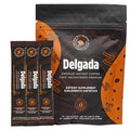Delgada Instant Coffee - Premium Garcinia Cambogia and Ganoderma Rich Bold Taste - 30 Sachets
