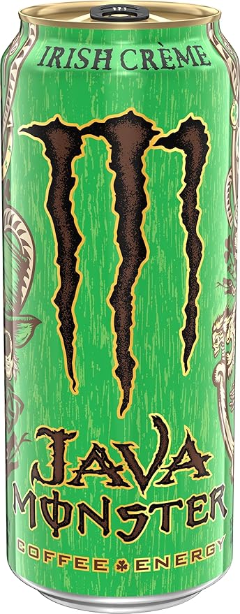 Java Monster Irish Crème Coffee + Energy Drink 15 Ounce | Pack of 12
