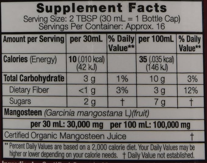 Dynamic Health Mangosteen Gold Juice 16-Ounce