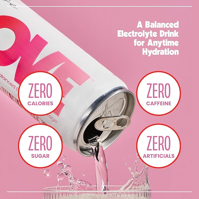 Be LOVE Lightly Flavored Electrolyte Beverage with Magnesium Potassium &amp Sodium - Purified Still Beverage for Daily Hydration Exercise Work &amp Wellness- Zero Sugar Gluten Free (Berry Bliss