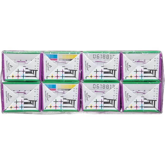 Juicy Juice Slim 8 Pack Grape 6.75 Ounce Boxes (Pack of 4)