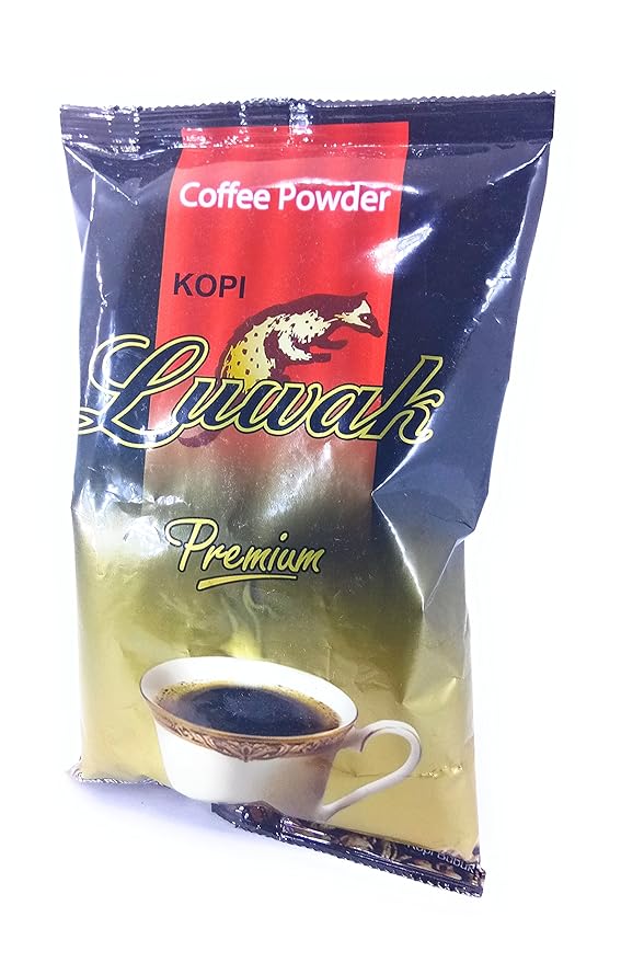 Luwak Kopi Premium - Ground Coffee 165 Gram (Pack of 3)