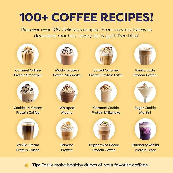 Chocolate Peanut Butter Protein Iced Coffee - Premium Whey Protein &amp Instant Iced Coffees - 100% Natural Cold Brew - Zero Artificial Flavors &amp Sweeteners 80 mg Caffeine No Added Sugar 20 Se