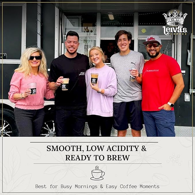 Leiva’s Espresso Ground Coffee Variety Pack 3 x 8oz – Blonde Medium &amp Dark Roast – Micro-Lot Guatemalan Beans – Low Acidity