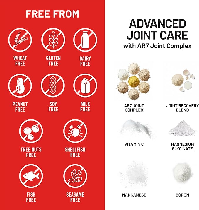 NatureWise Advanced Joint Supplement with Clinically Tested AR7 Joint Complex Ingredient - Comfort &amp Flexibility Support - Non-GMO USA Manufactured - 90 Capsules[30-Day Supply]