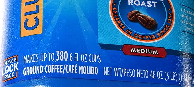 MAXWELL HOUSE The Original Roast Ground Coffee Medium Classic and Rich Our Signature Club Pack up to 380 48 Oz