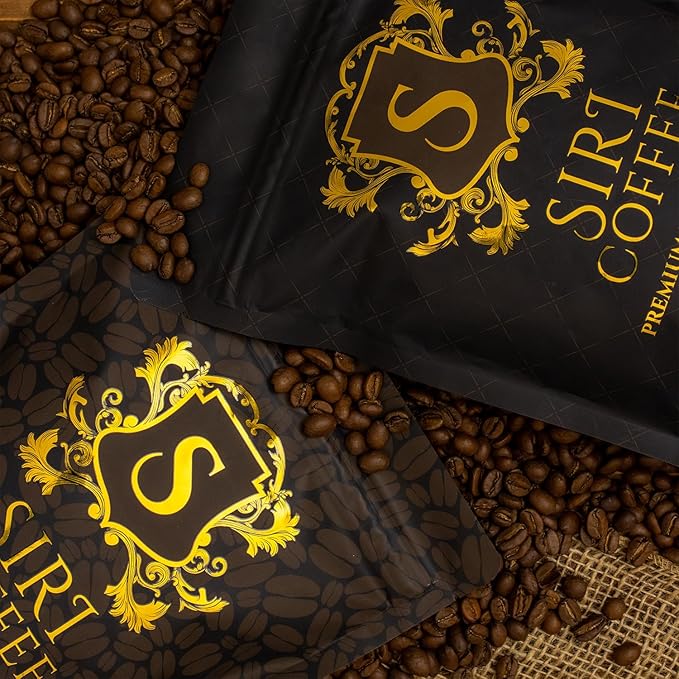 Siri Roast Medium Roast Ground Coffee 100% Arabica Coffee Smooth Rich Flavor with Chocolate Notes – Premium Fresh Roasted Coffee for Drip &amp French Press16 oz