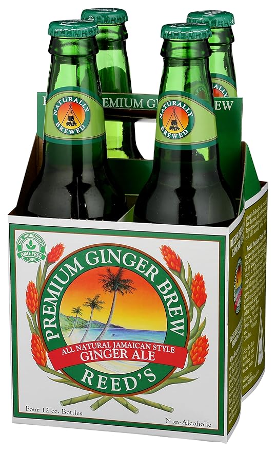 Reed's Ginger Beer Ginger Brew - Premium - Case Of 6-12 Fl Oz.