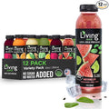 O2 Living Organic Cold-Pressed Juice Drink - 12oz Variety Pack + Watermelon 12 Pack No Added Sugars or Water Natural Sweetness from Fruits Packed with Nutrients and Vitamins Refreshing Non-GMO