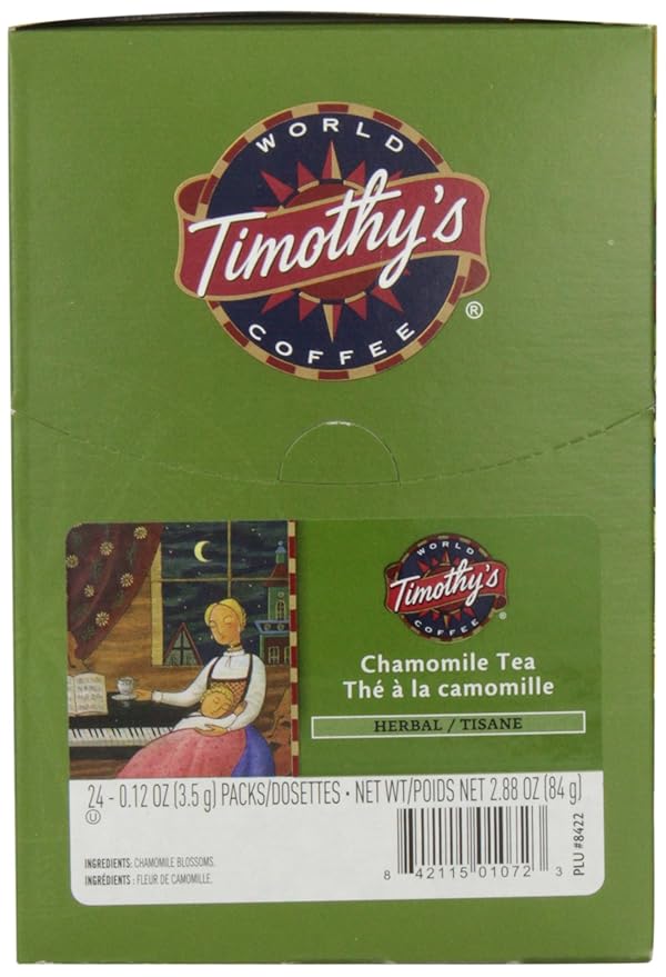 Timothy's World Coffee-K-Cups Chamomile Tea 24-Count