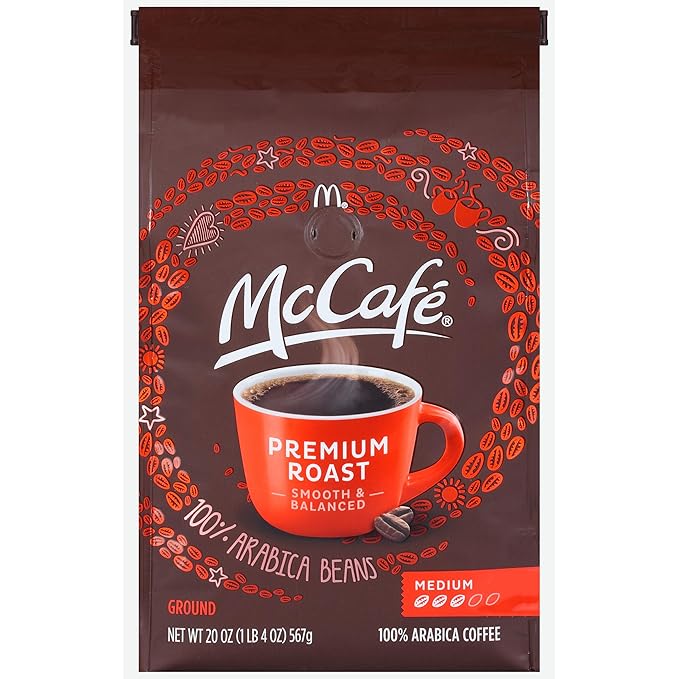 McCafé Premium Roast Ground Coffee (20 oz Bag)