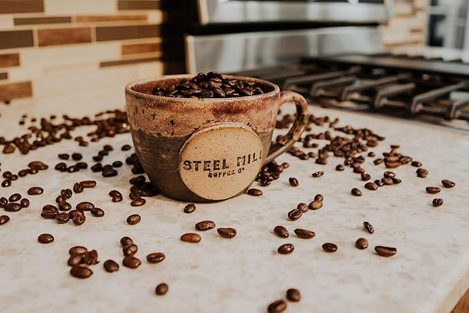 Steel Mill Coffee Co. Apple Strudel Flavored Coffee | 2 LB/Ground/Regular | Grown in Colombia