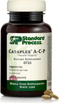 Standard Process Cataplex A-C-P - Healthy Cell &amp Tissue Supplement - Supports Dental Health &amp Immune System Function - Contains Vitamin A &amp C - Non-Dairy &amp Non-Soy - 180 Tablets (60 Se