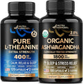 NUTRAHARMONY L-Theanine &amp Organic Ashwagandha Capsules