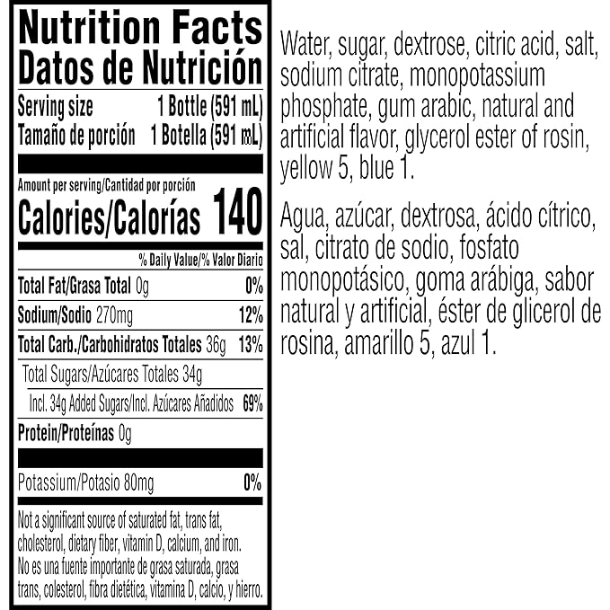 Gatorade Thirst Quencher Lime Cucumber | 20 Fl Oz | 24 Pack