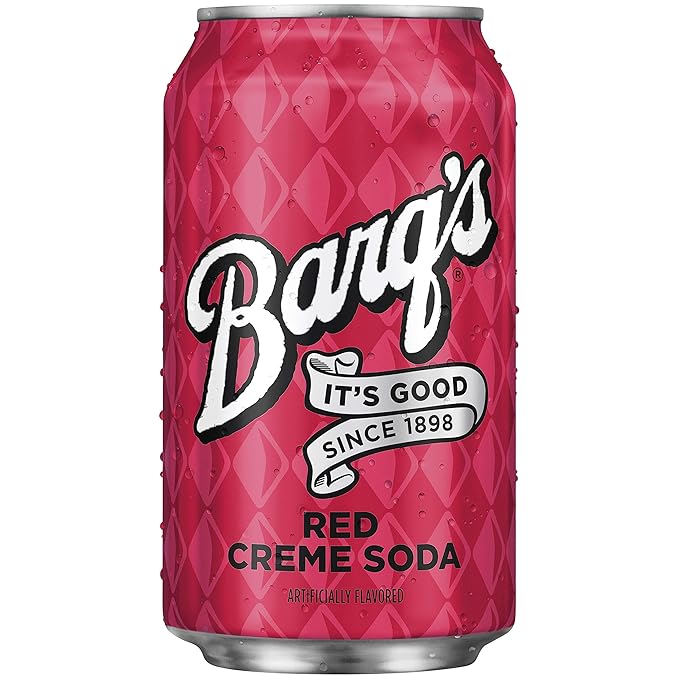 Barq's Red Creme Soda Fridge Pack Cans 12 Fl Oz (Pack Of 12)