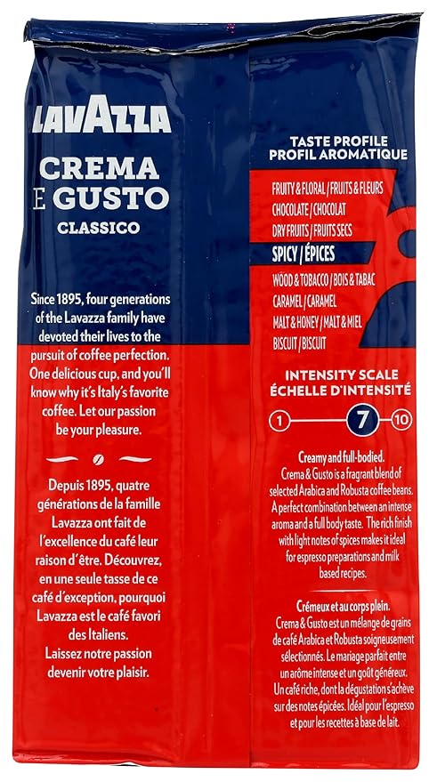 Lavazza Crema e Gusto Ground Coffee Italian  8.8-Ounce Bricks ( (pack of 8) Lavazza-q1