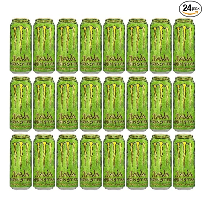 Monster Java Energy &amp Coffee Irish Blend Cans 24/15 oz - TJ37