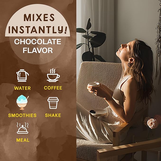 Zammex Collagen Peptides+Chocolate Bone Broth Powder