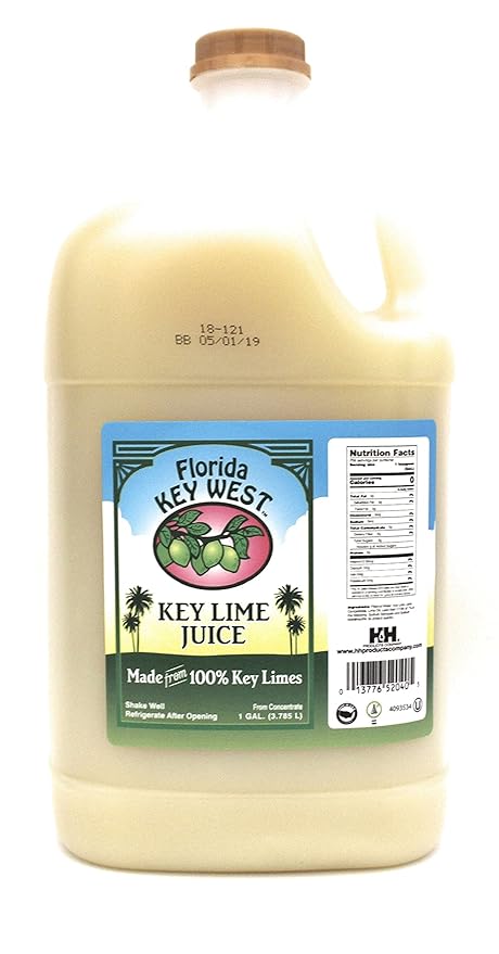 Florida Key West Key Lime Juice 128 Ounce