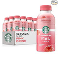 Starbucks Pink Drink Strawberry Acai with Coconut Milk 14oz Bottles (12 Pack)