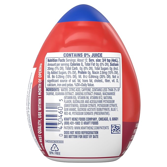 Mio Energy Black Cherry Water Enhancer 1.62 Fl Oz (Pack of 6)