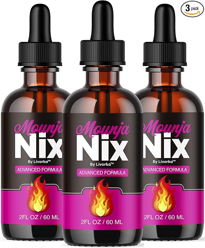 (3 Pack) MounjaNix – Original MounjaNix Drops Premium Advanced Formula Support All Natural Liquid Formula Mounjanix Supplement Gotas for Overall Wellness and Support Health 3 Bottles for 3 Months
