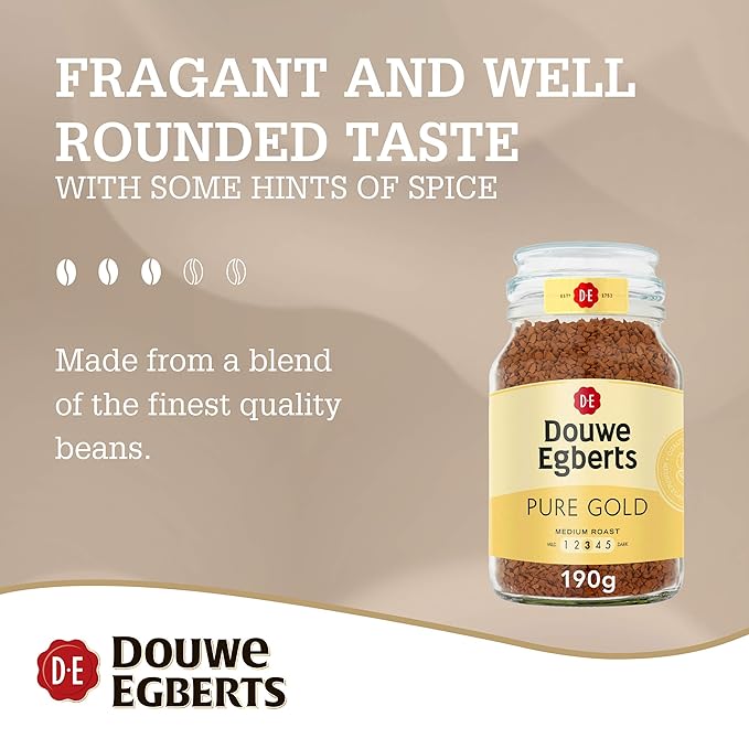 Douwe Egberts - Pure Gold Medium Roast - 190g
