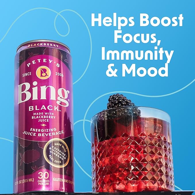 Bing Beverage Company Bing Black 12 Fl Oz (Pack of 12)