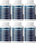 CORREXIKO Marine Collagen Supplement Pills - 1800mg Hydrolyzed Collagen Peptides per Serving with Added Hyaluronic Acid Vitamin C &amp Minerals - for Hair Skin &amp Nails - 720 Capsules 6 Month Su