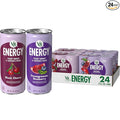 V8 Energy Black Cherry and Pomegranate Blueberry Energy Drinks 8 fl oz Can (24 Pack)