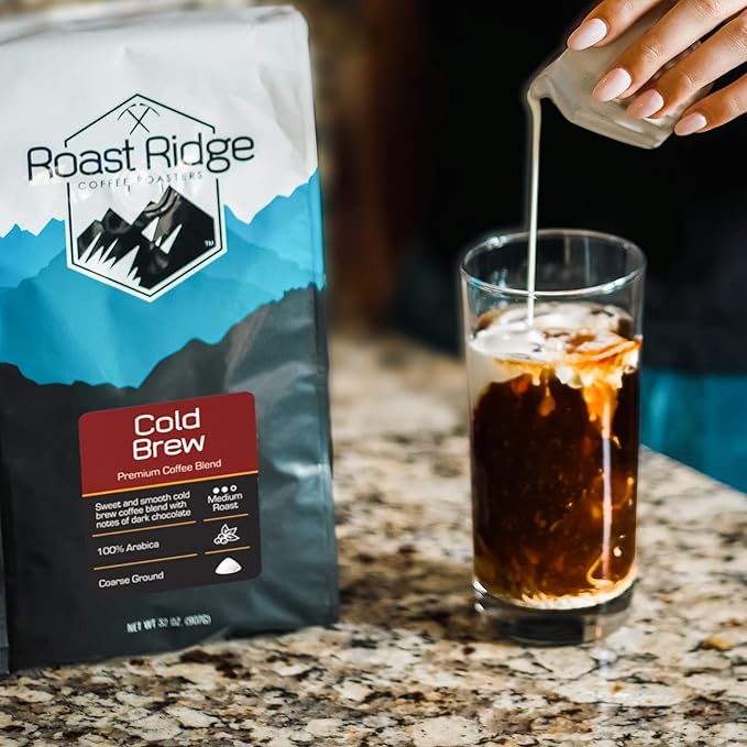 Roast Ridge Ground Cold Brew Coffee Blend Medium Roast 2 lb.