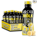Jocko Mölk 30g Grass Fed Protein Shakes – No Added Sugar Protein Drinks KETO Friendly - Ready to Drink 12 FL Oz (Pack of 12) Banana Cream